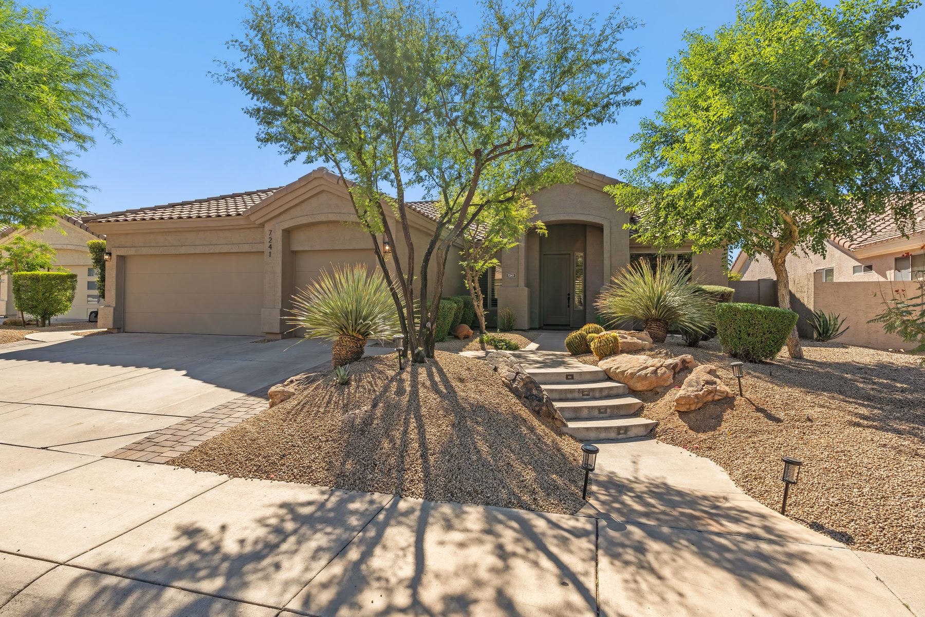 Sold Grayhawk home at 7241 E Rustling Pass, Scottsdale